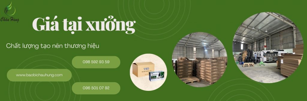 in flexo thùng carton châu hùng