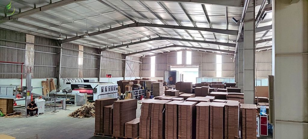 xưởng in thùng carton flexo 