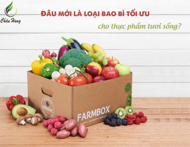 Thùng carton cho thực phẩm tươi sống ở Hưng Yên