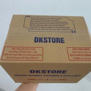 hộp carton đóng hàng online